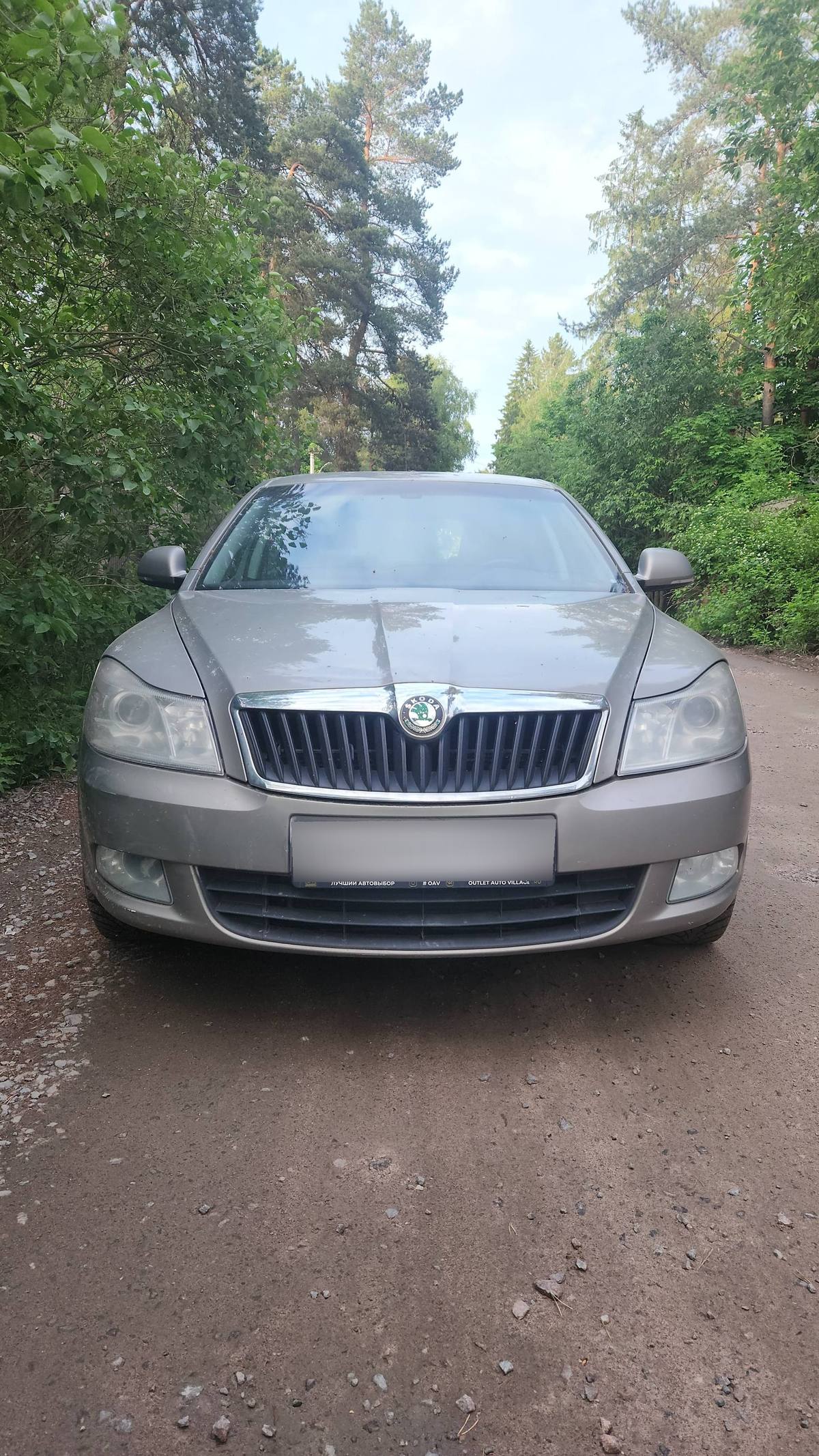 Купить Skoda Octavia II (A5) Рестайлинг лифтбек, 2010 года, цвет: Серый, за  860000 руб. в Санкт-Петербурге